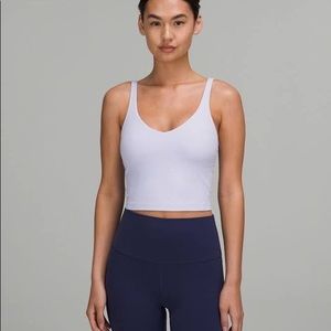 Lululemon Align Tank in Iced Iris, size 4